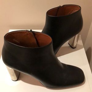 Celine Bam Bam Black Ankle Boot